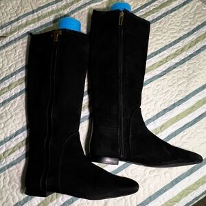 Tory Burch Black Over the Knee Boots